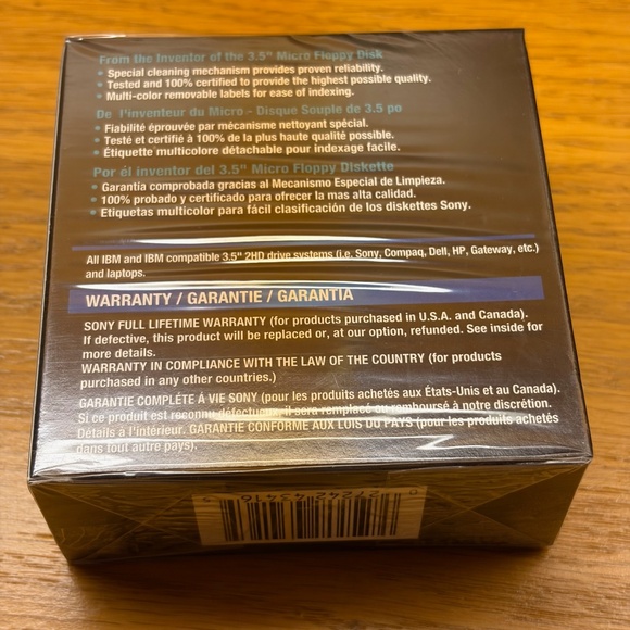 Sony Floppy Disks (1.44Mb HD) 3x10 pack (30 total) - Picture 3 of 4